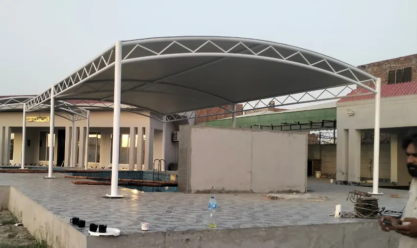 Tensile Car Parking Shade