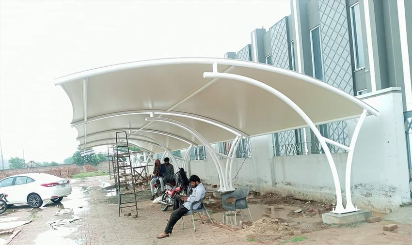 Tensile Car Parking Shade
